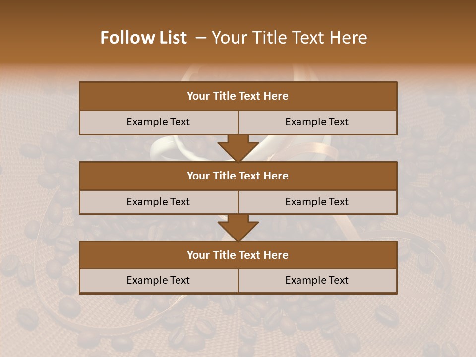 Roasted Glass Bean PowerPoint Template