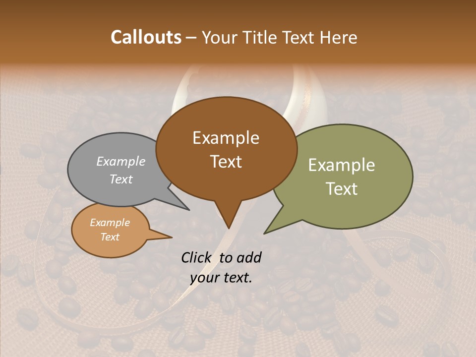 Roasted Glass Bean PowerPoint Template