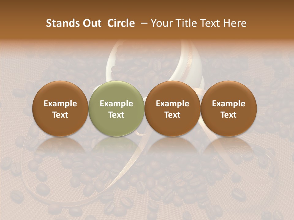 Roasted Glass Bean PowerPoint Template