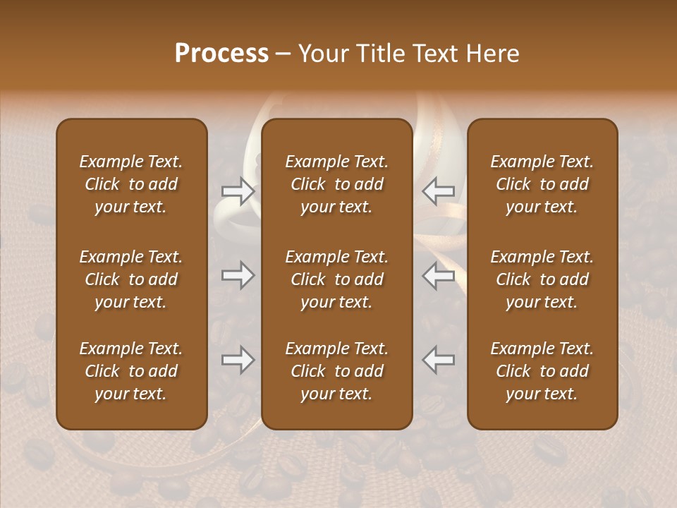 Roasted Glass Bean PowerPoint Template