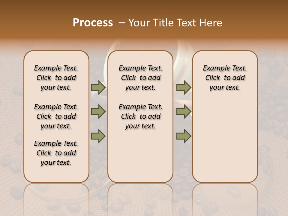 Roasted Glass Bean PowerPoint Template
