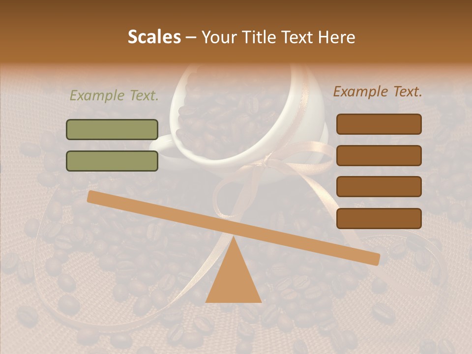 Roasted Glass Bean PowerPoint Template
