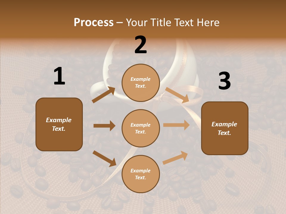 Roasted Glass Bean PowerPoint Template