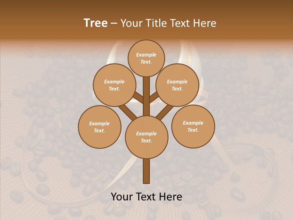 Roasted Glass Bean PowerPoint Template