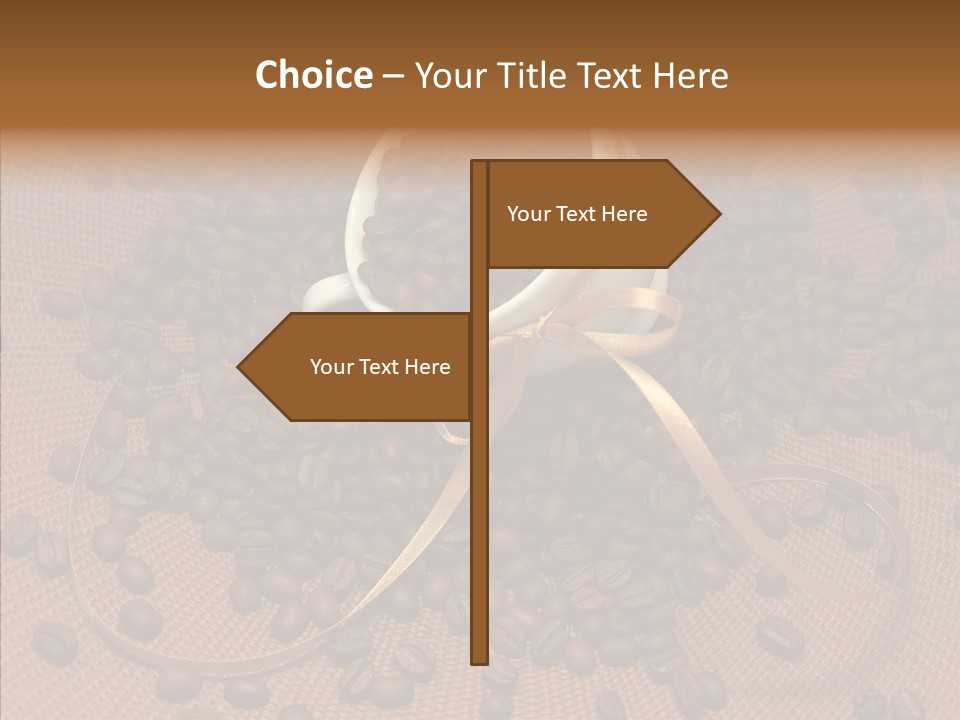 Roasted Glass Bean PowerPoint Template