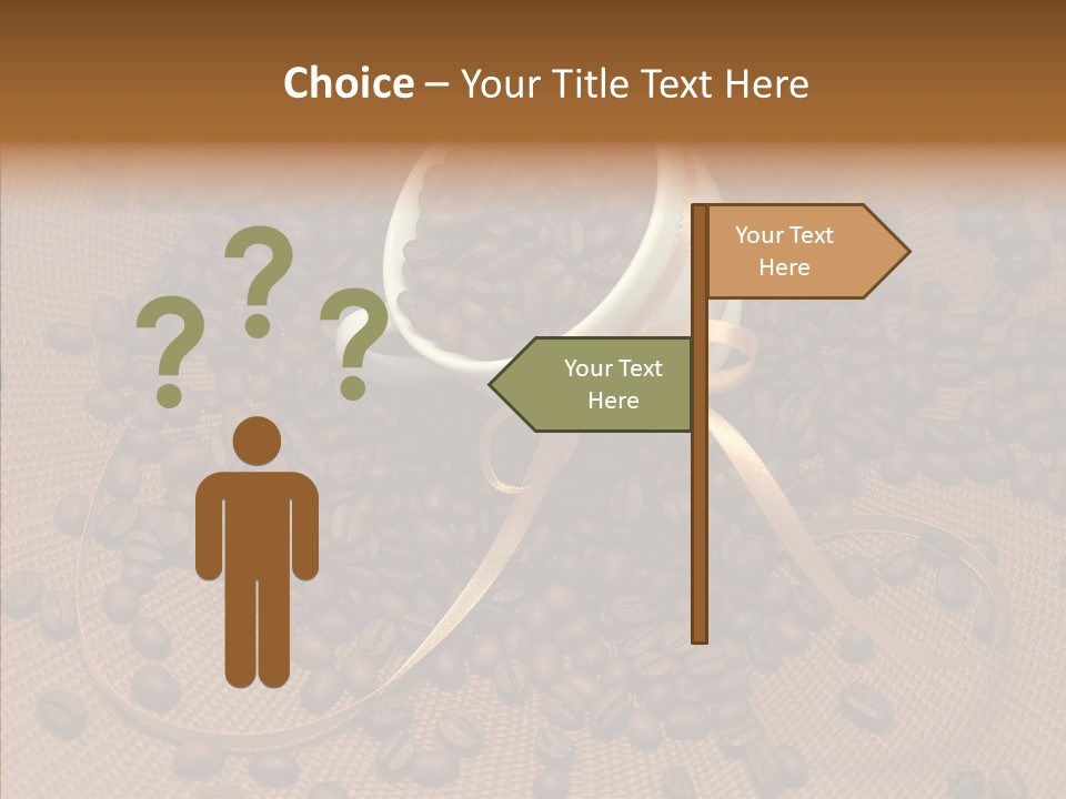 Roasted Glass Bean PowerPoint Template