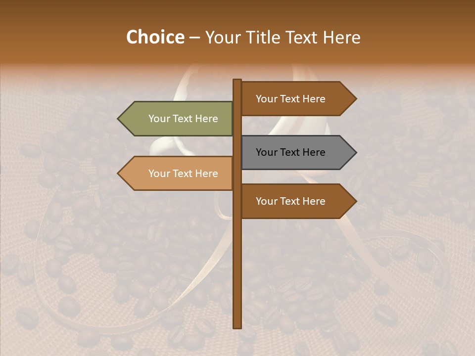 Roasted Glass Bean PowerPoint Template