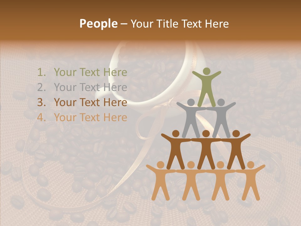 Roasted Glass Bean PowerPoint Template