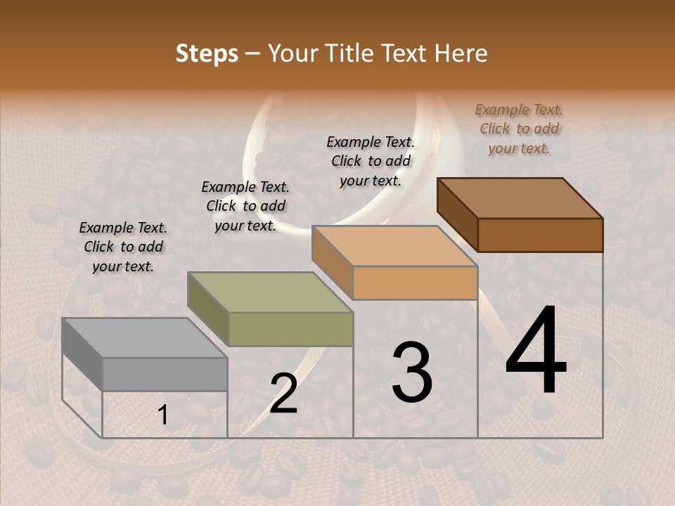 Roasted Glass Bean PowerPoint Template