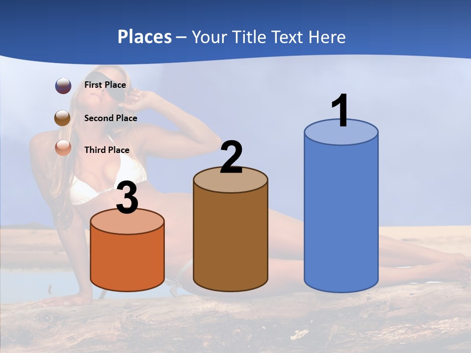 Pacific Sand Love PowerPoint Template