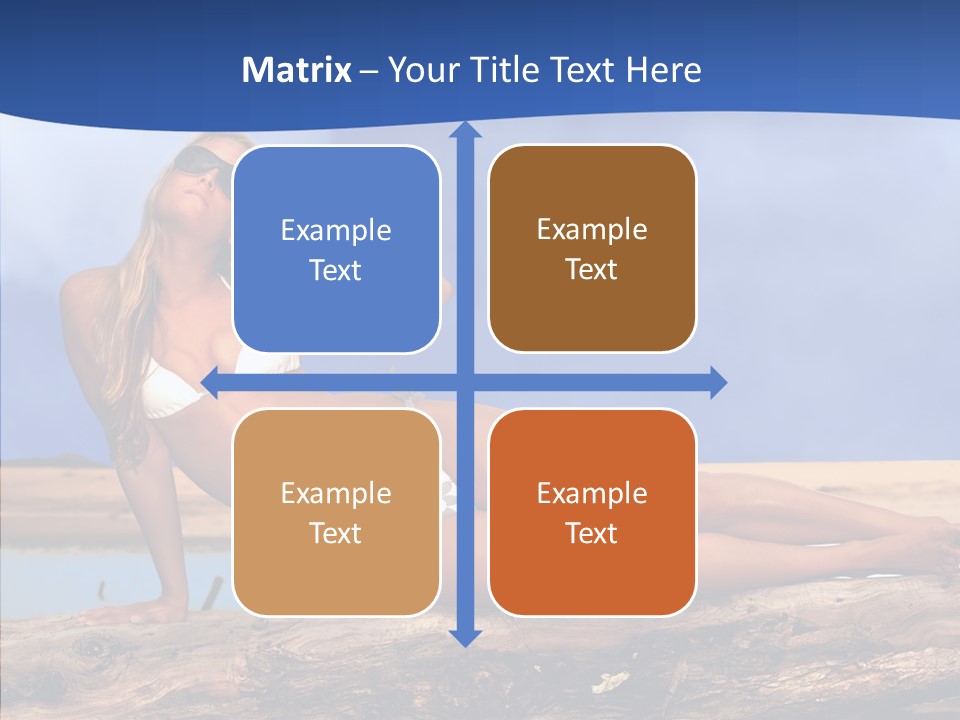 Pacific Sand Love PowerPoint Template