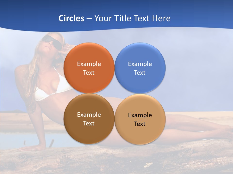 Pacific Sand Love PowerPoint Template