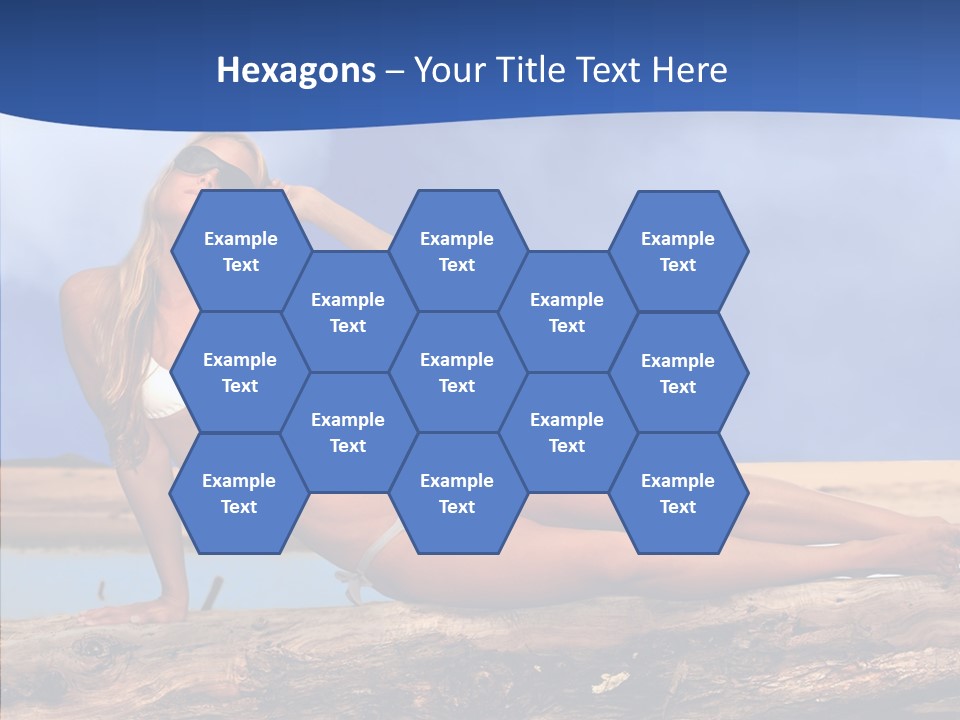 Pacific Sand Love PowerPoint Template