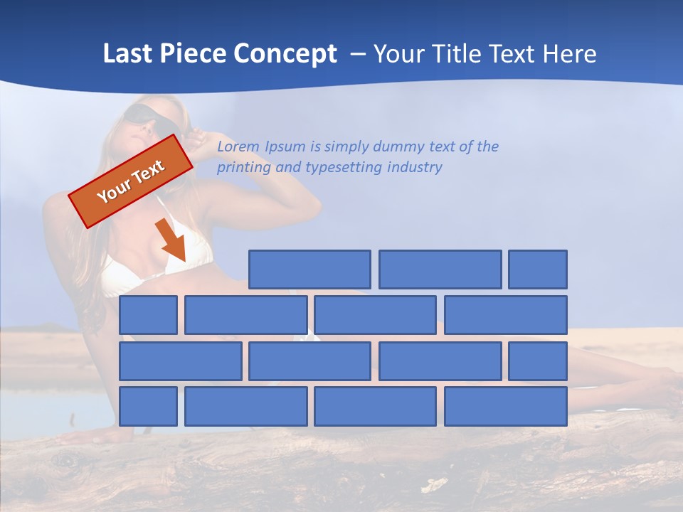 Pacific Sand Love PowerPoint Template