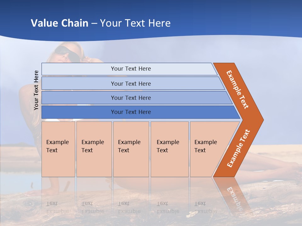 Pacific Sand Love PowerPoint Template