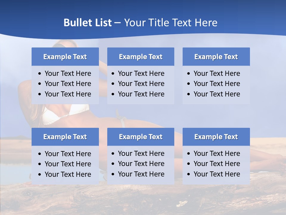 Pacific Sand Love PowerPoint Template