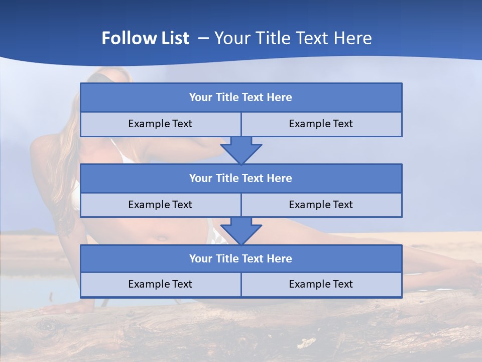 Pacific Sand Love PowerPoint Template
