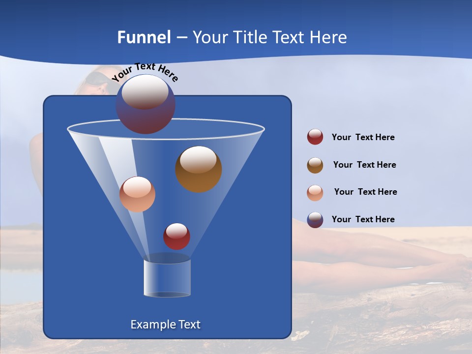 Pacific Sand Love PowerPoint Template