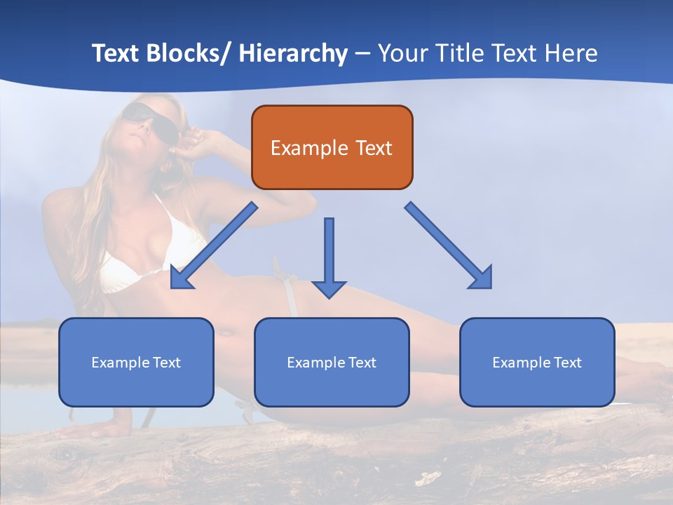 Pacific Sand Love PowerPoint Template