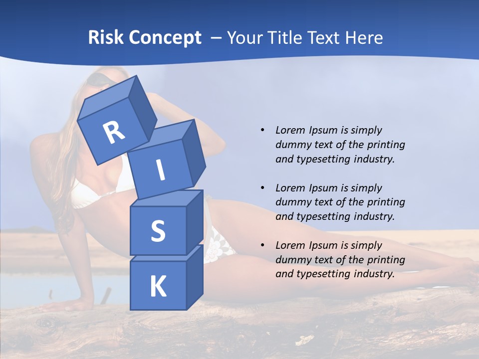 Pacific Sand Love PowerPoint Template