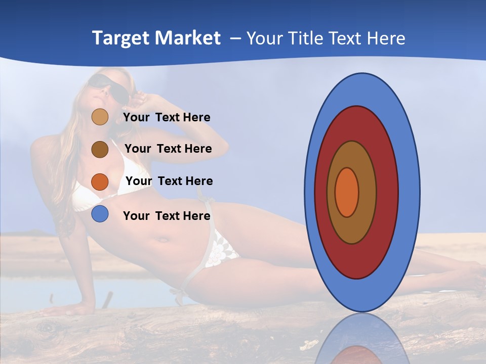 Pacific Sand Love PowerPoint Template