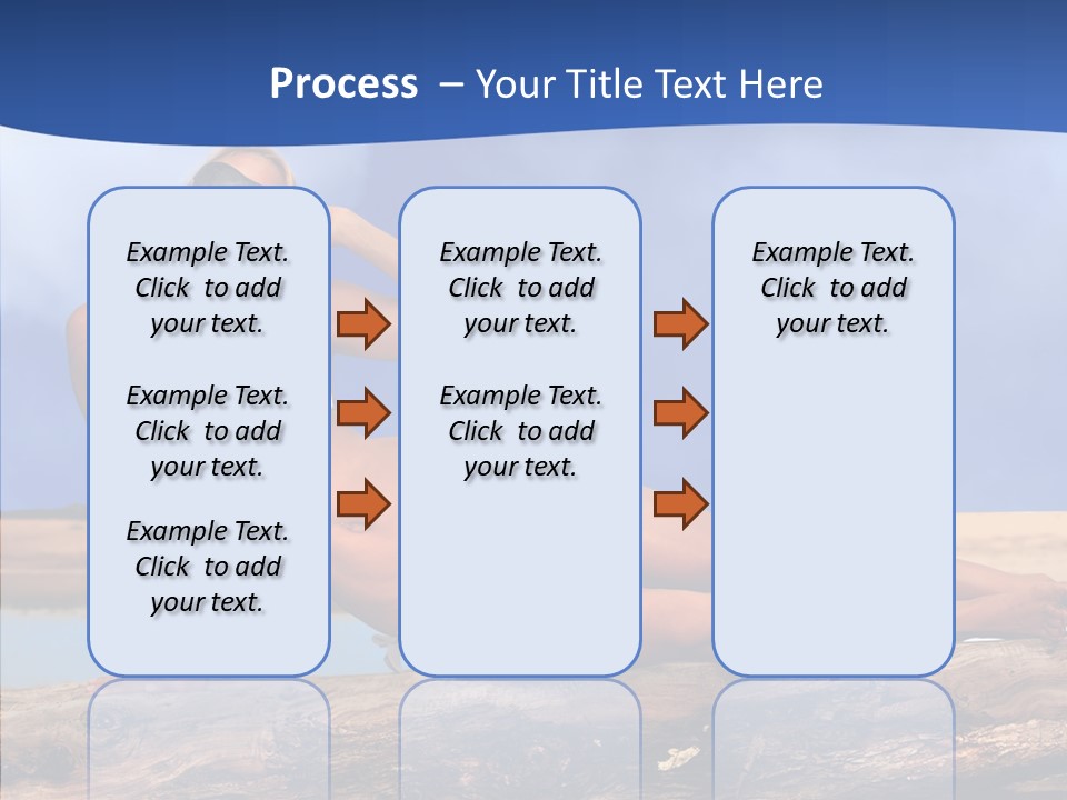 Pacific Sand Love PowerPoint Template