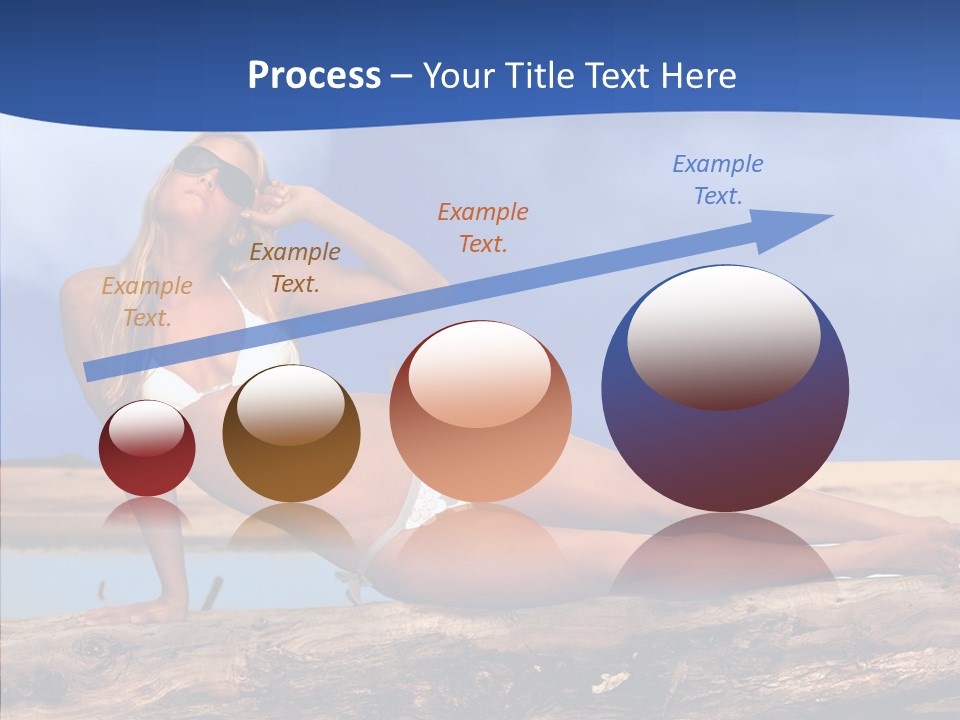 Pacific Sand Love PowerPoint Template