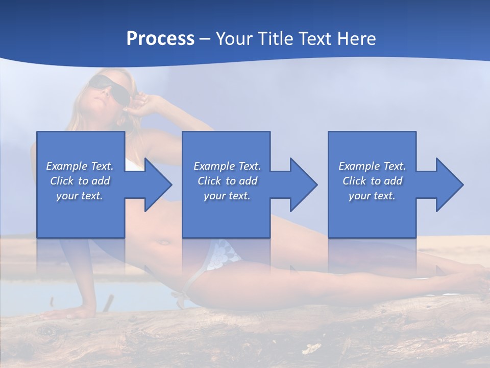 Pacific Sand Love PowerPoint Template