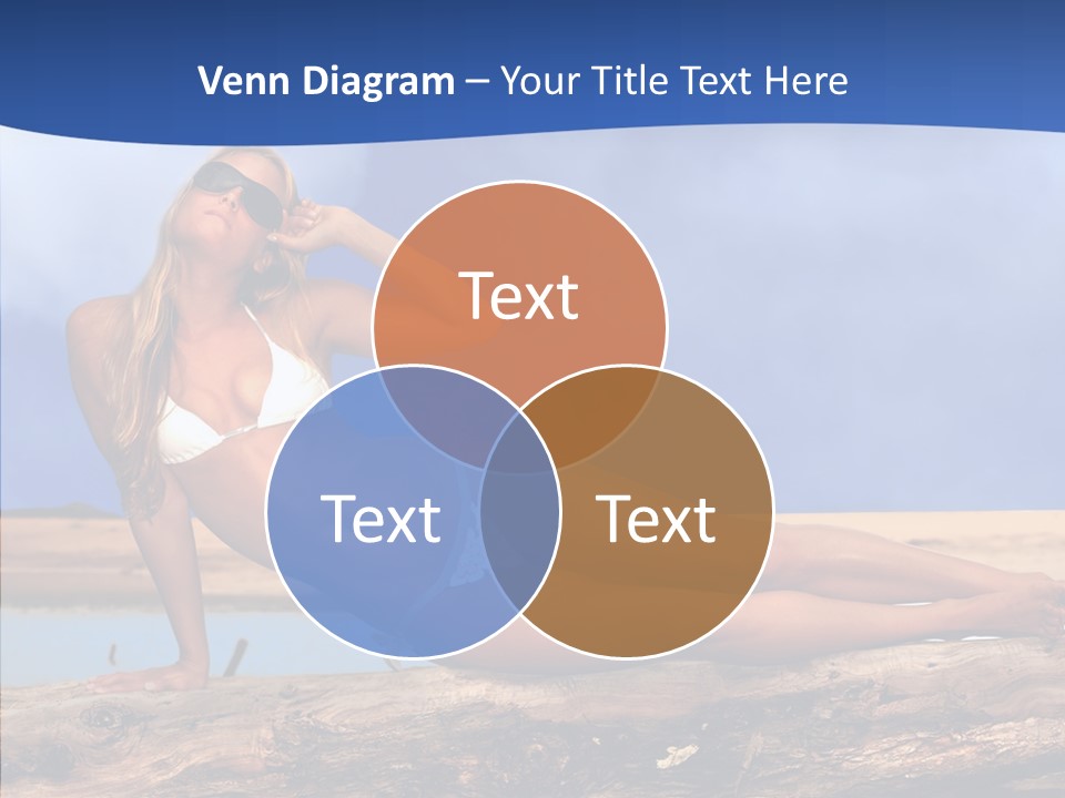 Pacific Sand Love PowerPoint Template