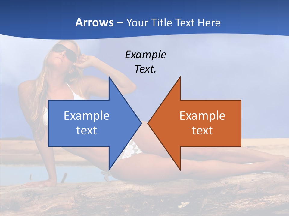 Pacific Sand Love PowerPoint Template