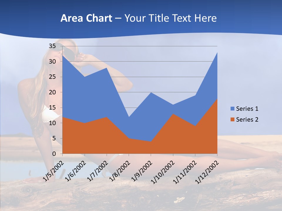 Pacific Sand Love PowerPoint Template