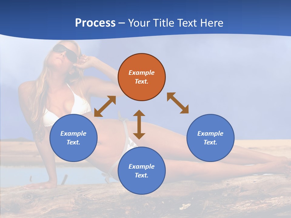 Pacific Sand Love PowerPoint Template