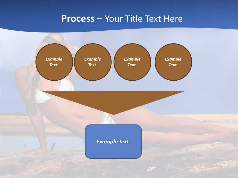 Pacific Sand Love PowerPoint Template