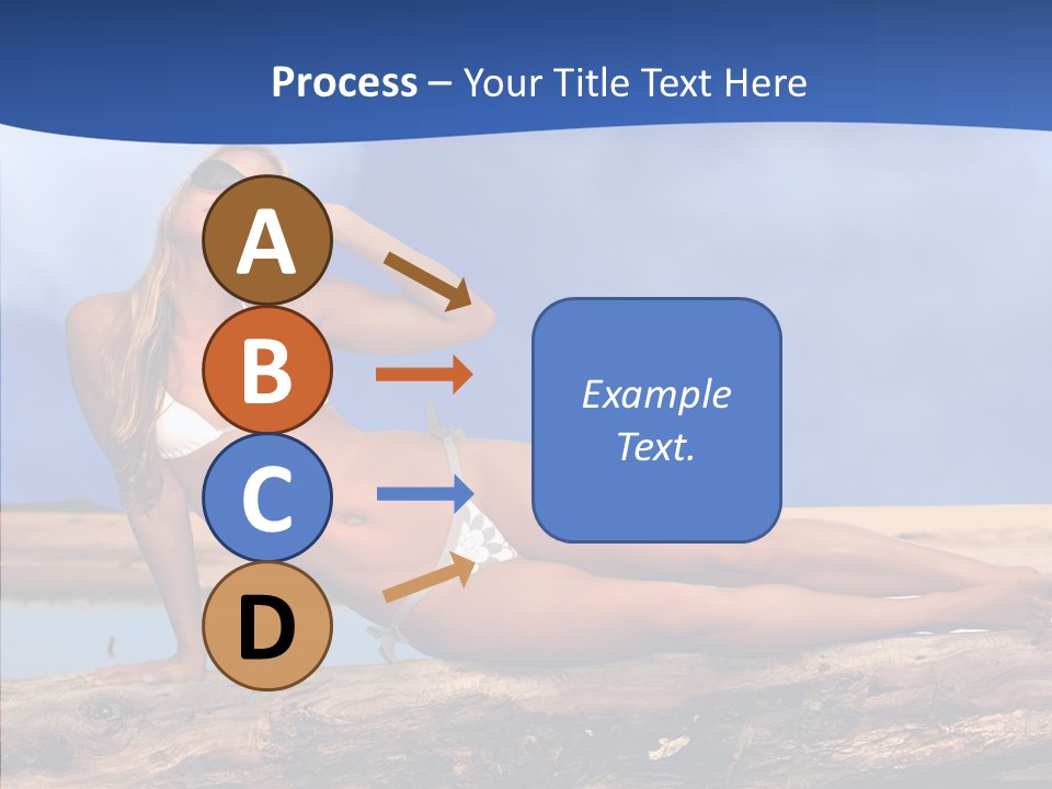 Pacific Sand Love PowerPoint Template