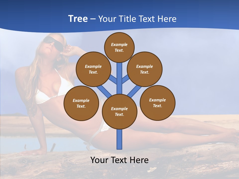 Pacific Sand Love PowerPoint Template