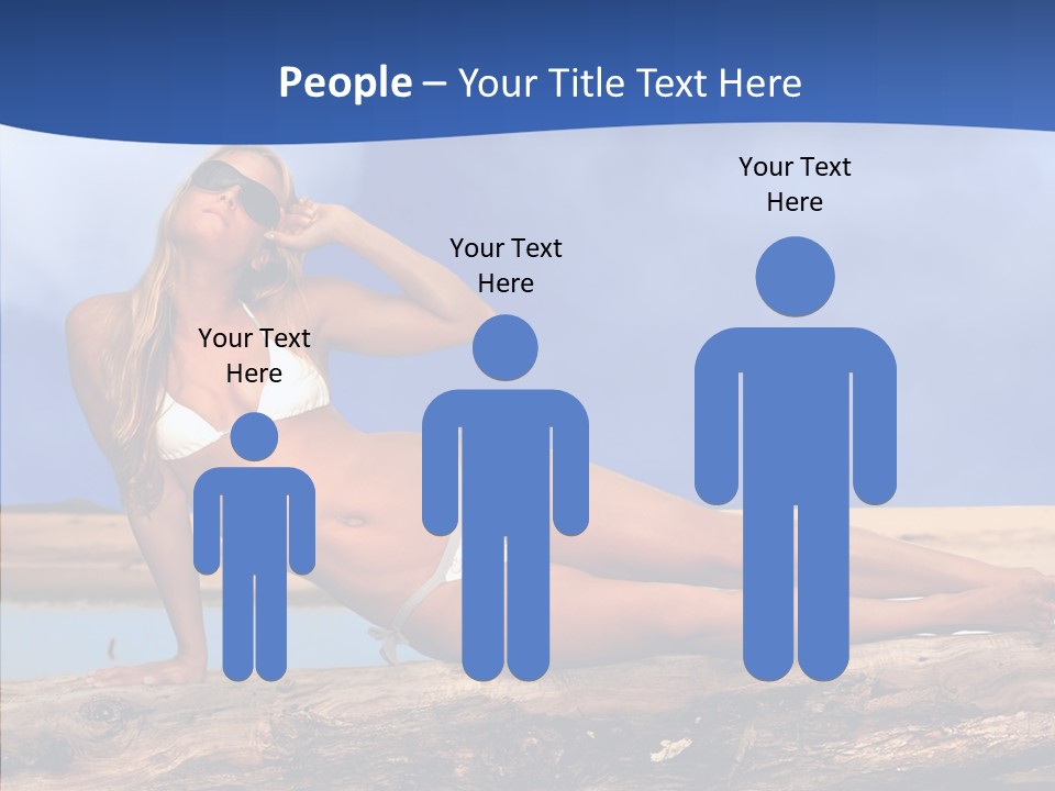 Pacific Sand Love PowerPoint Template