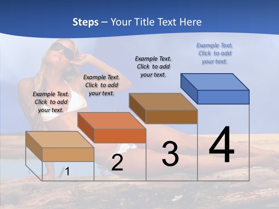 Pacific Sand Love PowerPoint Template