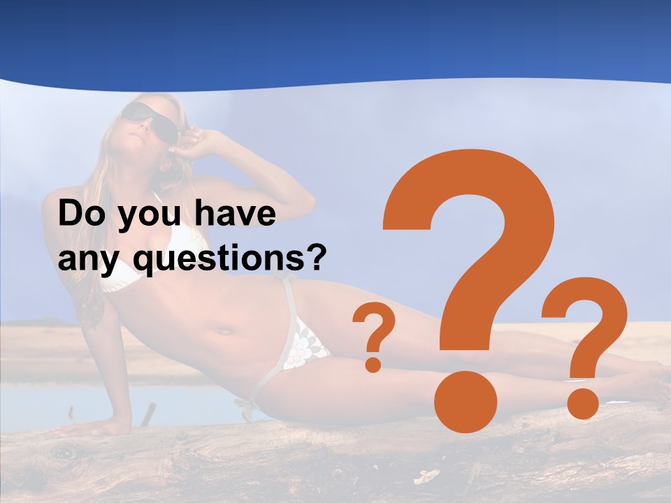 Pacific Sand Love PowerPoint Template