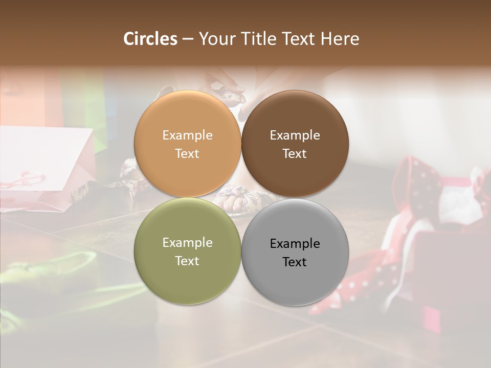 Color Side Unrecognizable PowerPoint Template