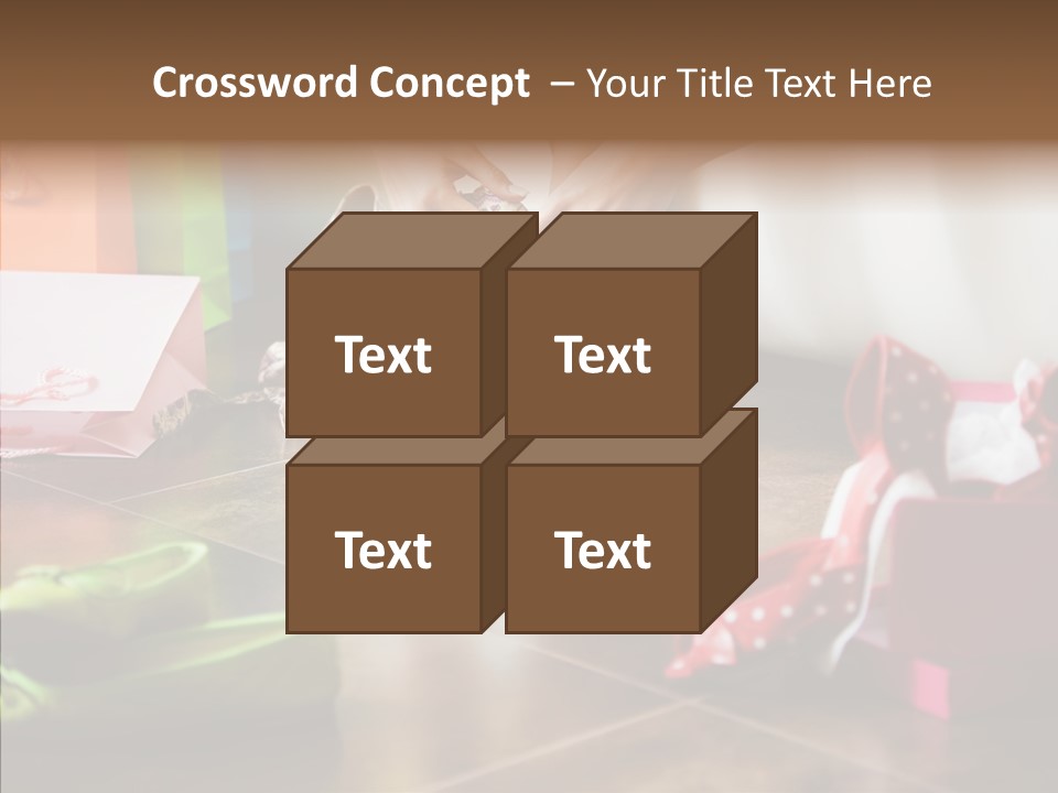 Color Side Unrecognizable PowerPoint Template