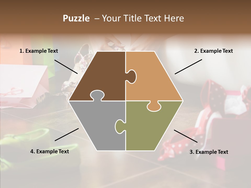 Color Side Unrecognizable PowerPoint Template