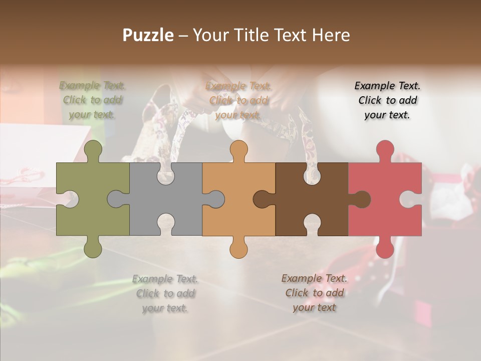 Color Side Unrecognizable PowerPoint Template