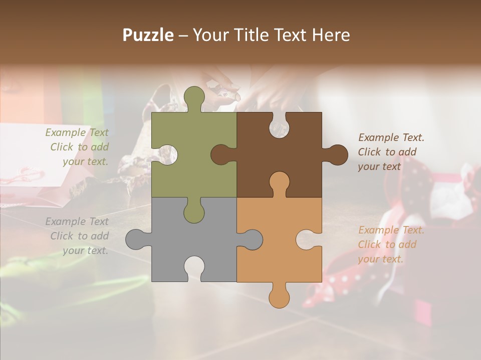 Color Side Unrecognizable PowerPoint Template