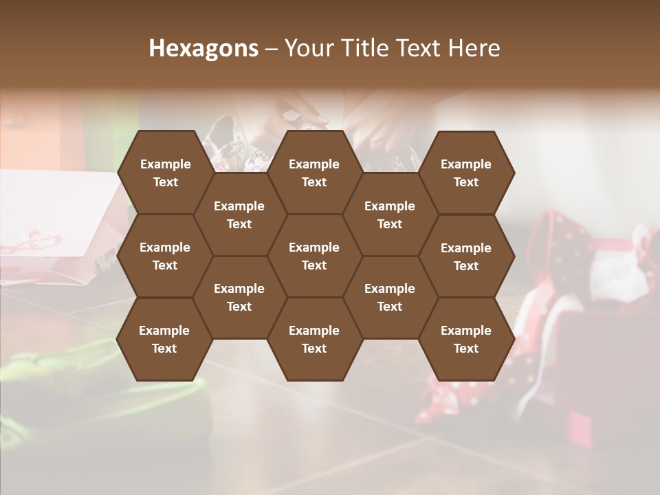 Color Side Unrecognizable PowerPoint Template