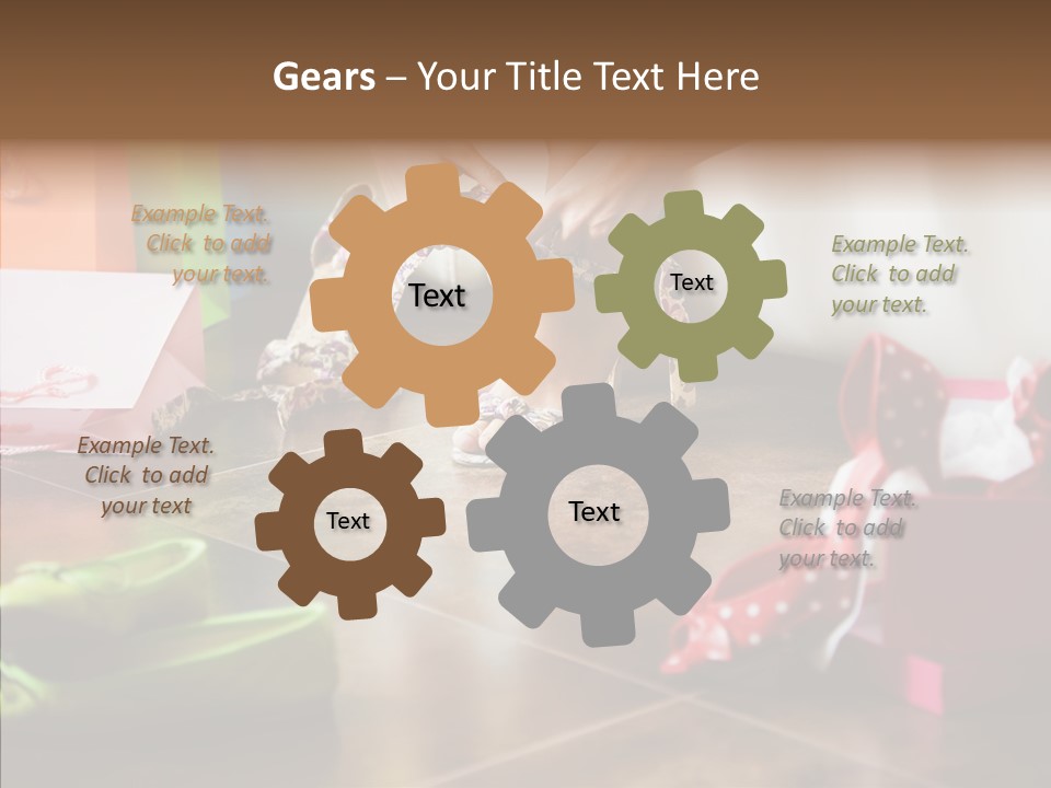 Color Side Unrecognizable PowerPoint Template