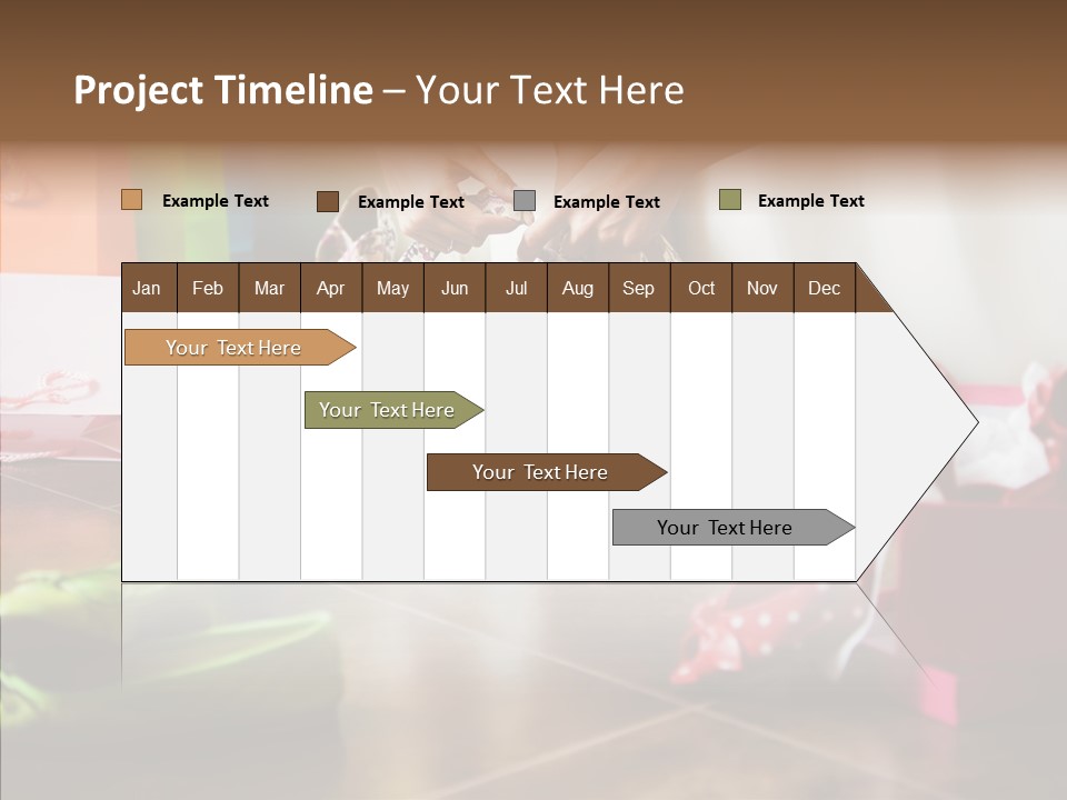 Color Side Unrecognizable PowerPoint Template