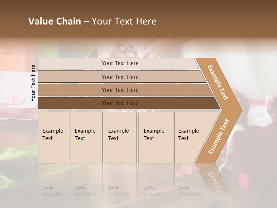 Color Side Unrecognizable PowerPoint Template
