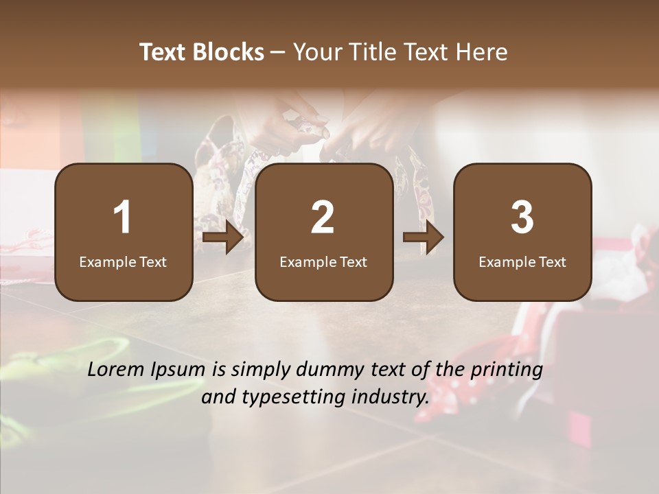 Color Side Unrecognizable PowerPoint Template