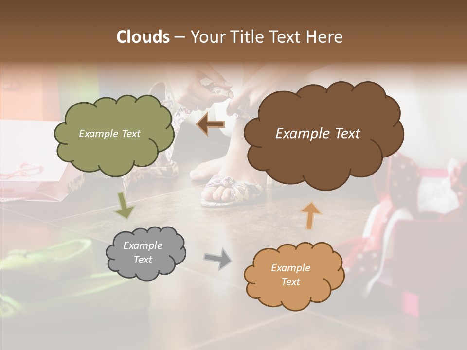 Color Side Unrecognizable PowerPoint Template