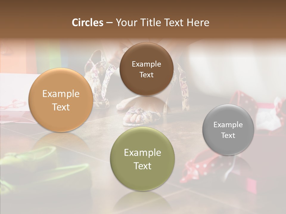 Color Side Unrecognizable PowerPoint Template